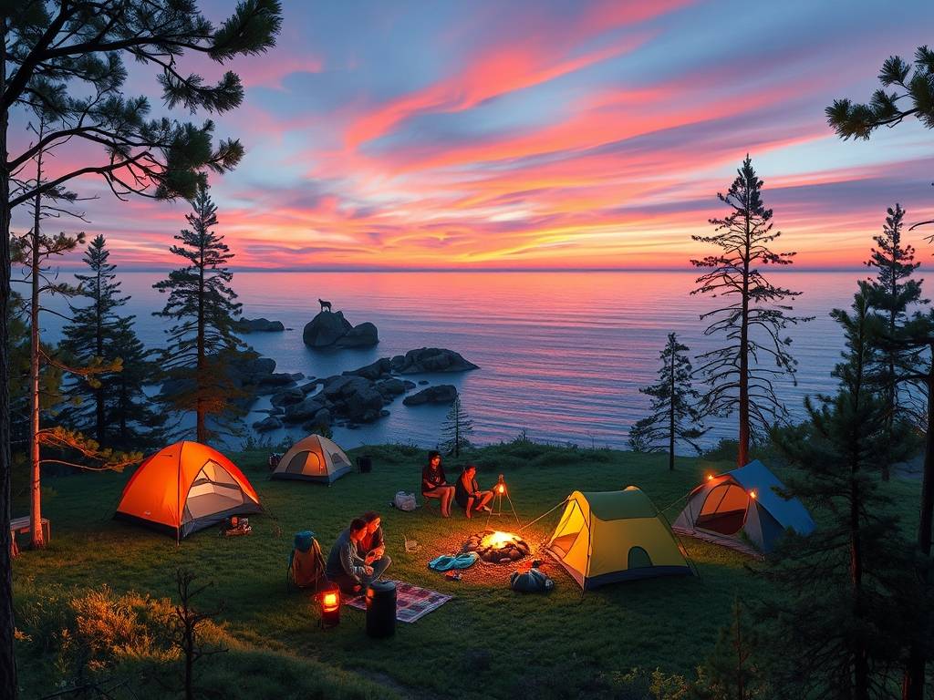US Travel: Camping by Michigan’s Lake Superior Shores