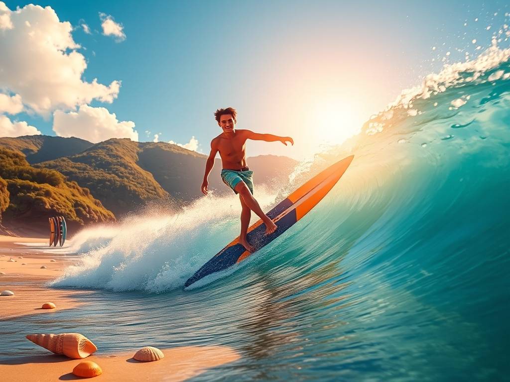 US Travel: Surfing in California’s Malibu Beach(1)