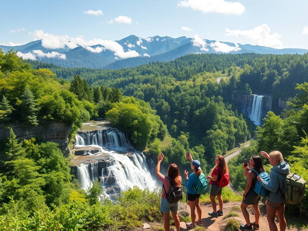 US Travel: Waterfall Chasing in North Carolina’s Blue Ridge Mountains(1)