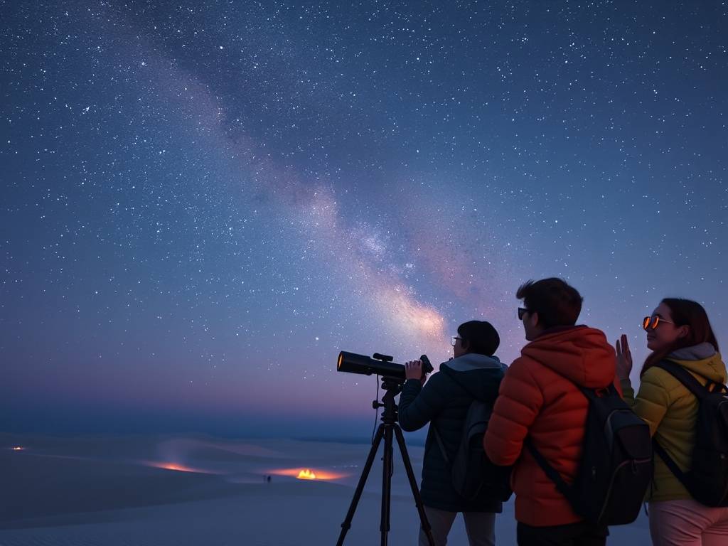 US Travel: Stargazing in New Mexico’s White Sands National Park(1)