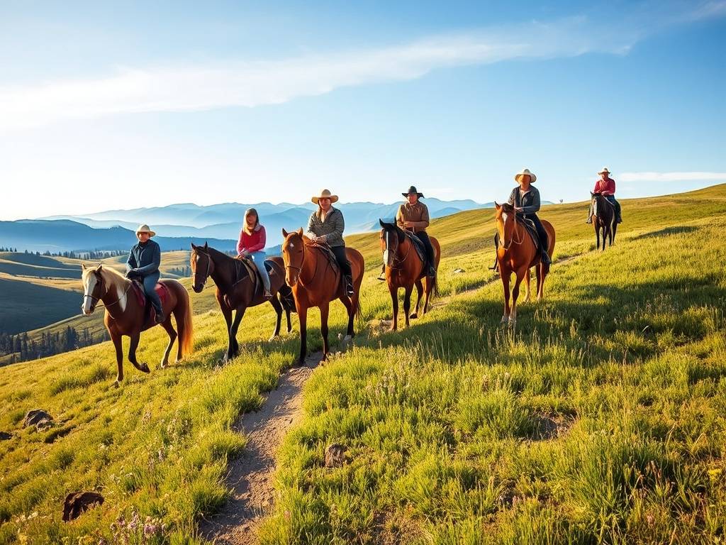 US Travel: Horseback Riding in Montana’s Yellowstone Vicinity