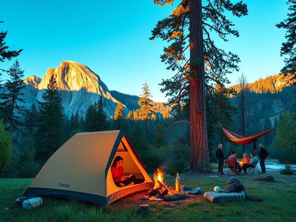 US Travel: Camping in California’s Yosemite National Park