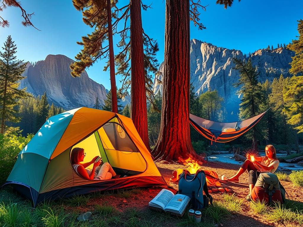 US Travel: Camping in California’s Yosemite National Park(1)