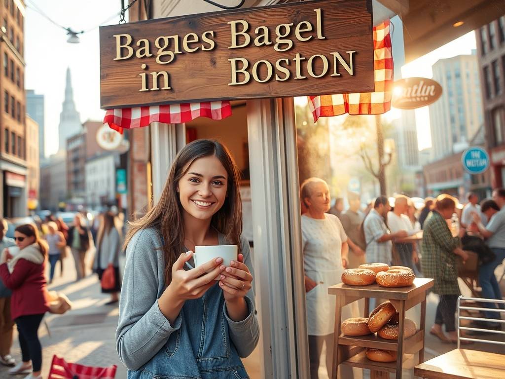 US Travel: Bagels in Boston, Massachusetts
