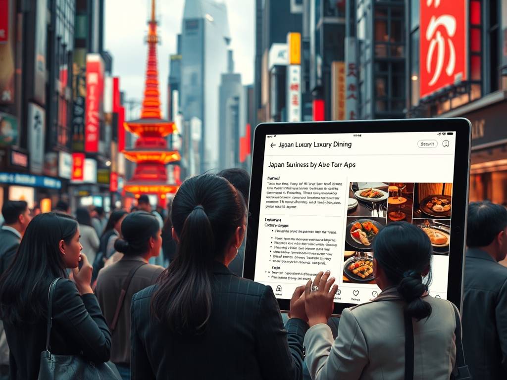Japan’s Luxury Dining App Reviews: Read About Booking Apps